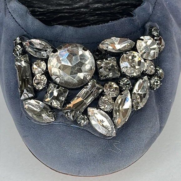 Vera Wang Lavender Jewelry Flats Ballet Women’s US Size 9 - Picture 8 of 9